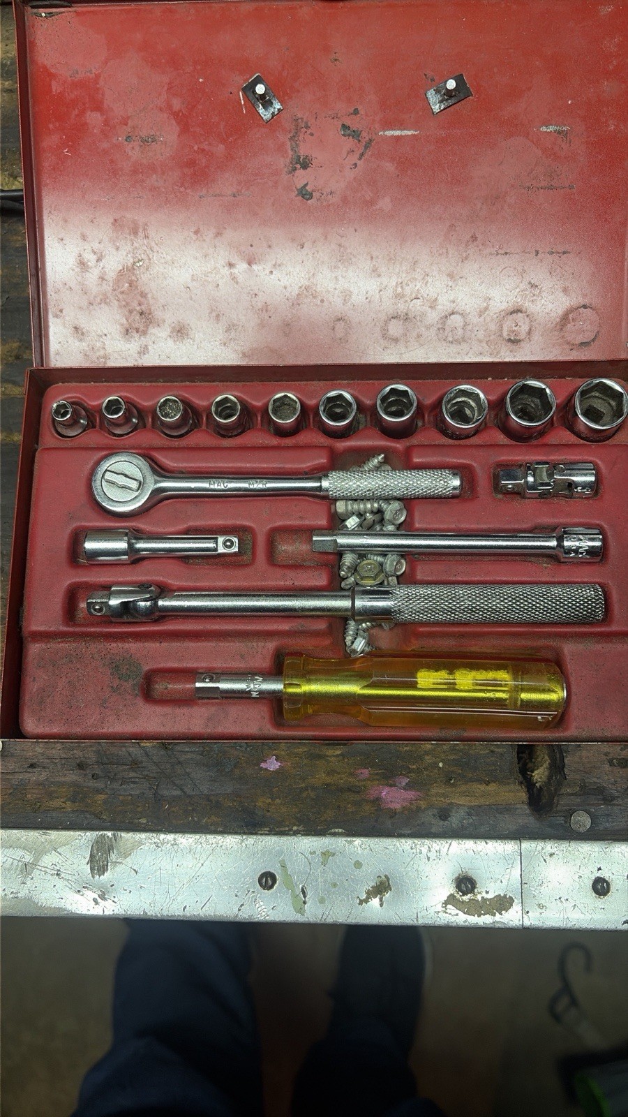 MAC Tools Vintage 1/4 Socket Set