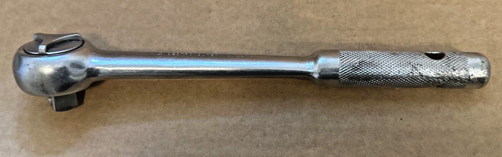 Indestro Super 3275 1/2» Drive Knurled Handle Ratchet USA Free Shipping