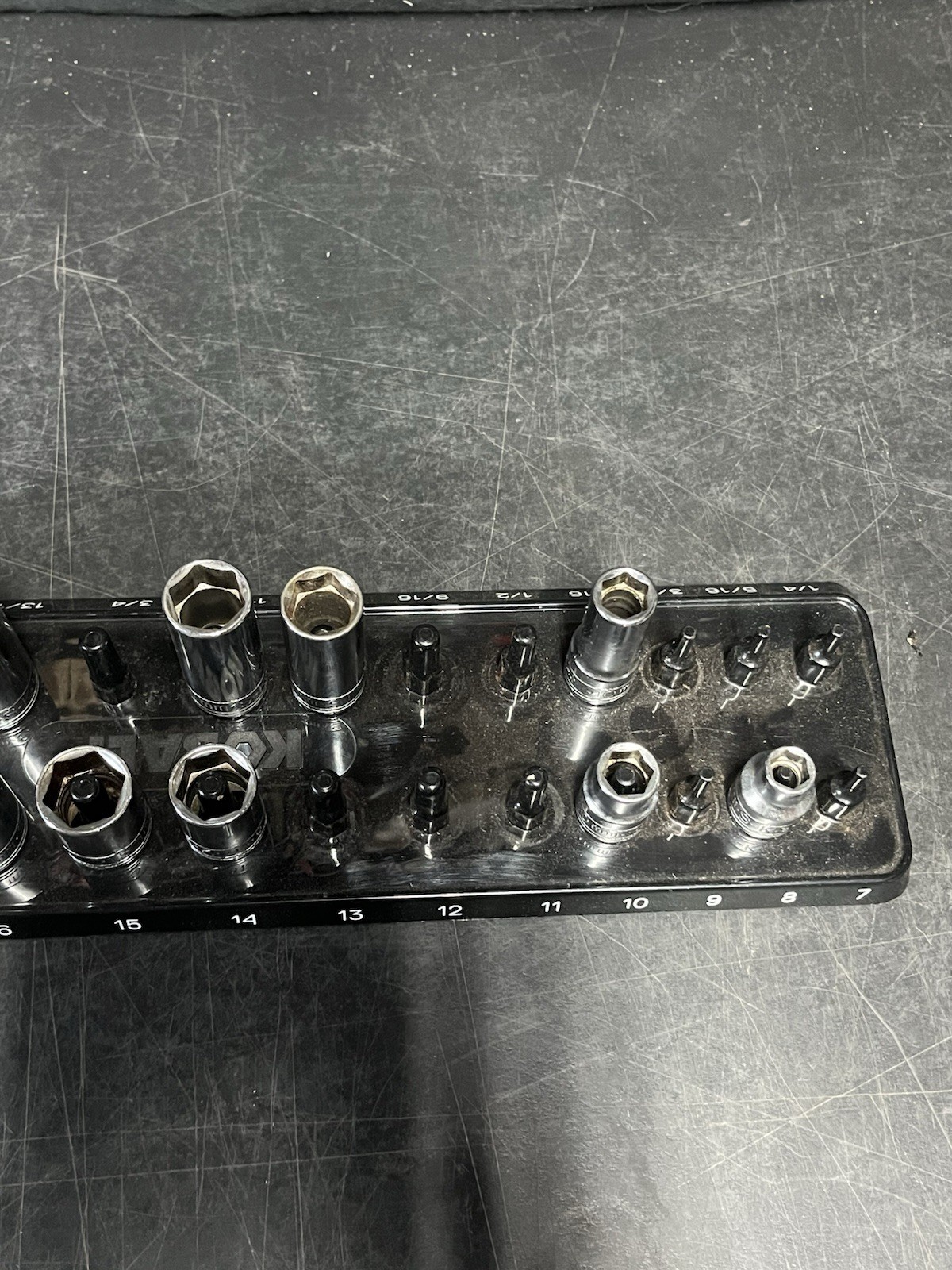 SK Professional Tools 39pc Socket Set 3/8” Drive No. 94539 SAE & MM Incomplete