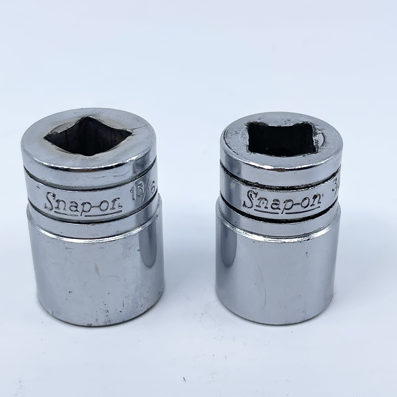 SNAP-ON TOOLS 1/2″ DR 16PT 13/16″ & 3/4″ SAE MODEL: SW241-SW261 SHALLOW SOCKETS