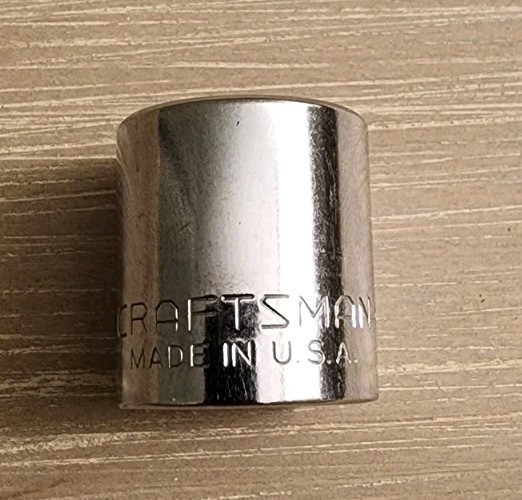 Craftsman USA 11/16 Socket 12 Point 3/8″ Drive G 44336