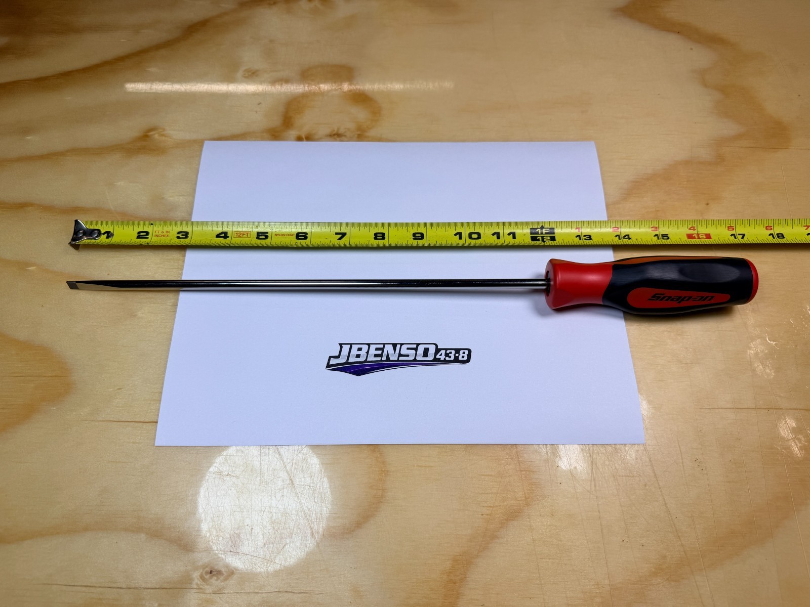 Snap-on Tools USA NEW RED 7/32″ Soft Grip Flat Cabinet Tip Screwdriver SGD4120BR