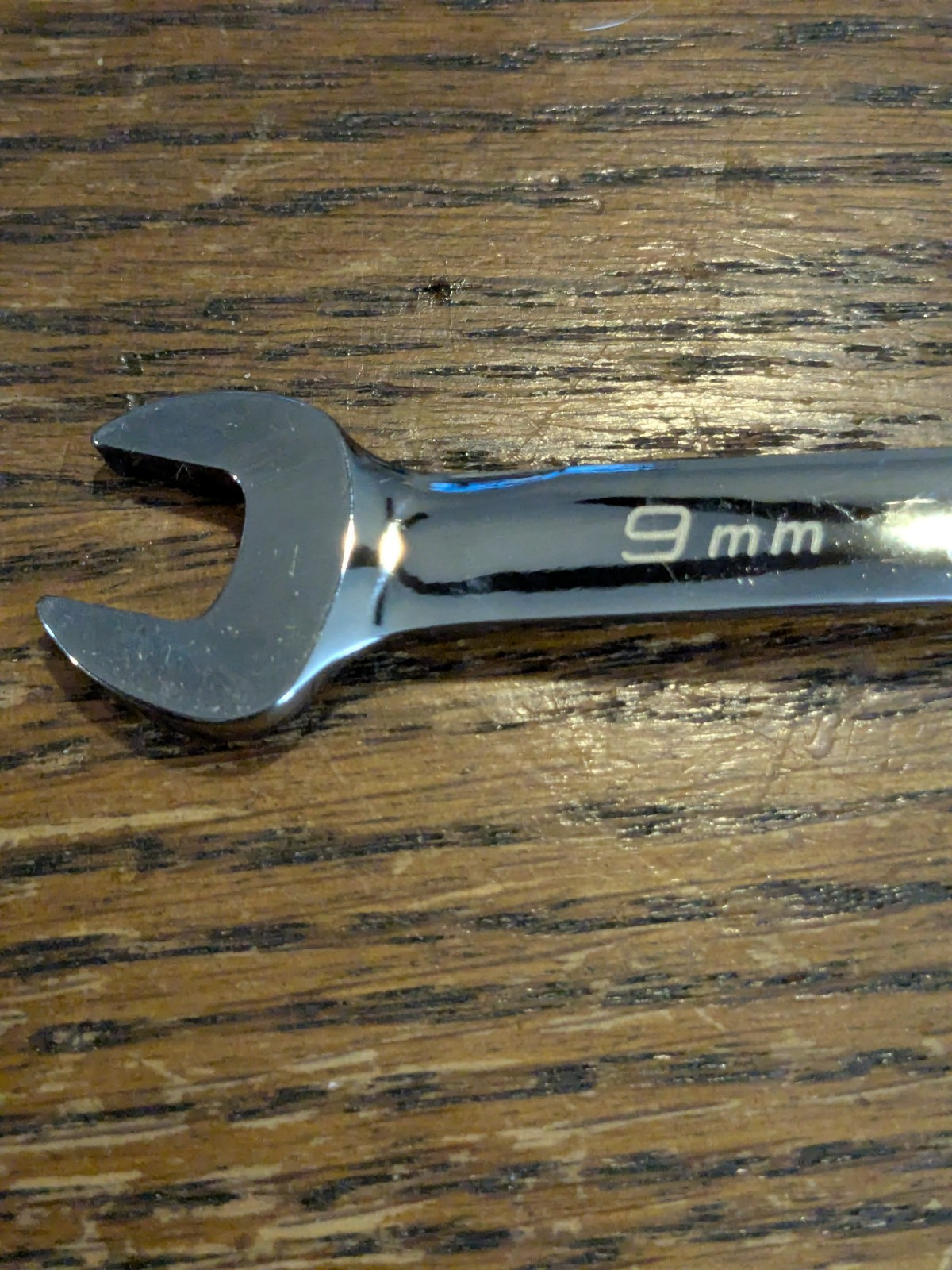 Blue-Point Snap-on 9mm Offset Ratcheting Combination Wrench 12pt BOERM 9