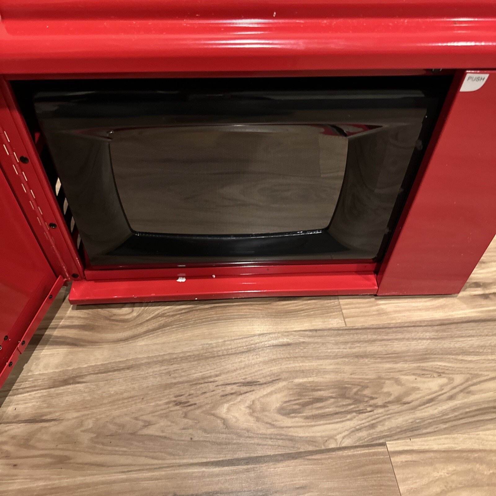 Snap On ssx16p104ko microwave vintage red new in box