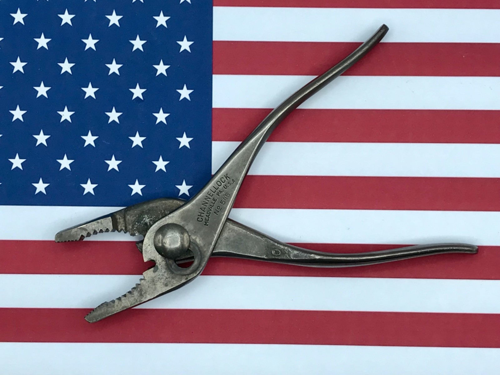 Vintage Channellock Narrow Slip Joint Pliers, No. 546, Meadville, PA. USA 🇺🇸