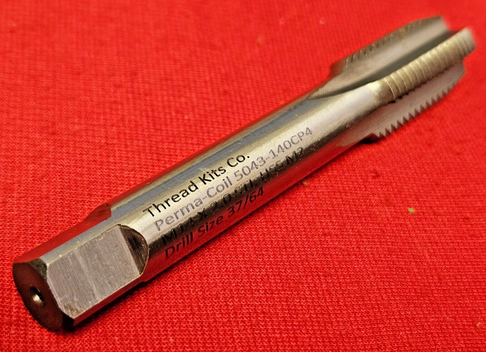 M14 X 2.0 STI Screw Thread Repair Insert Tap Perma-Coil 5043-140CP4 Fits Heli