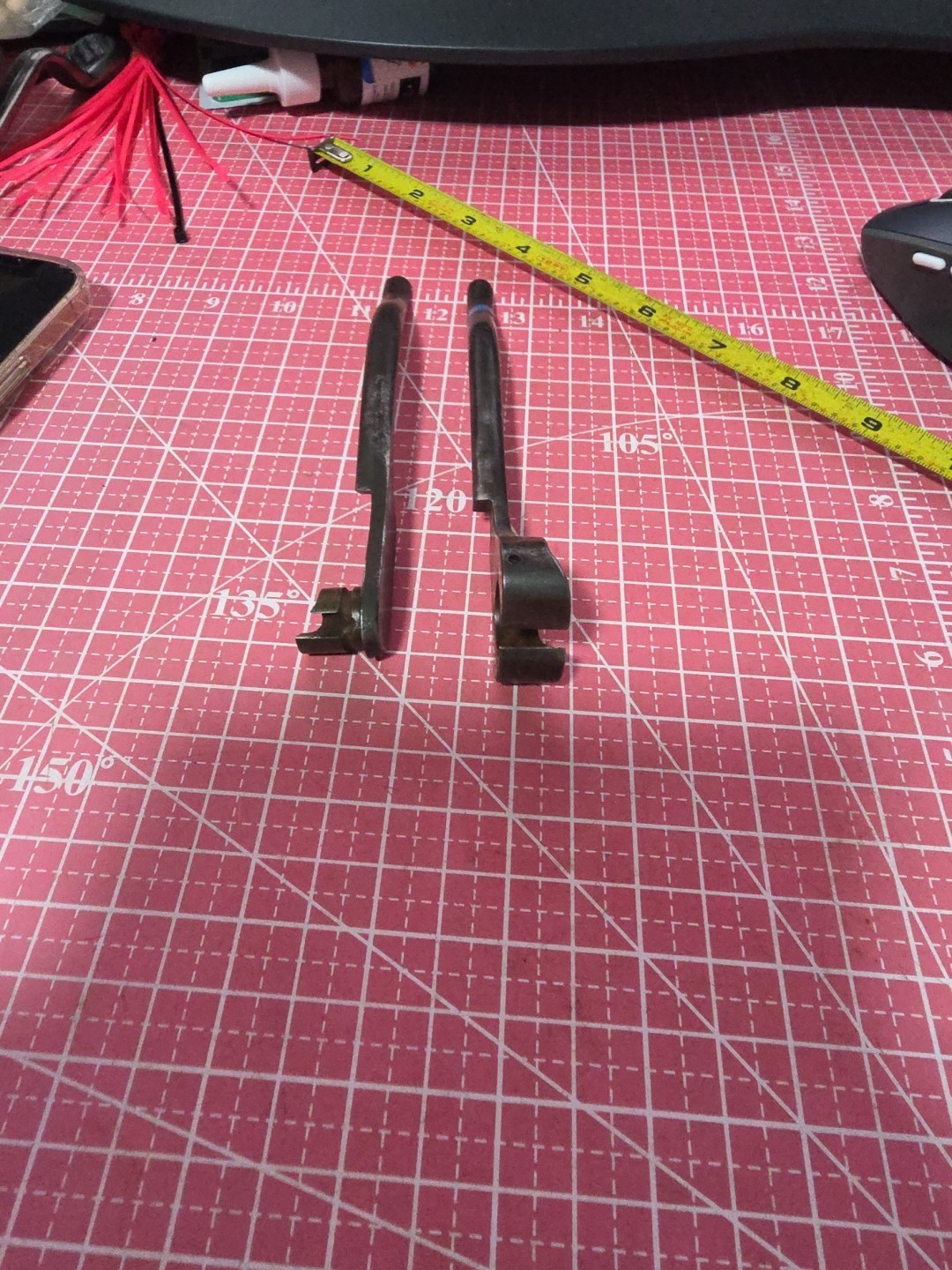 Vintage 1900s Zangen Union Germany Piano Wire Cutters Max 5/64 Size 26 27 24 18