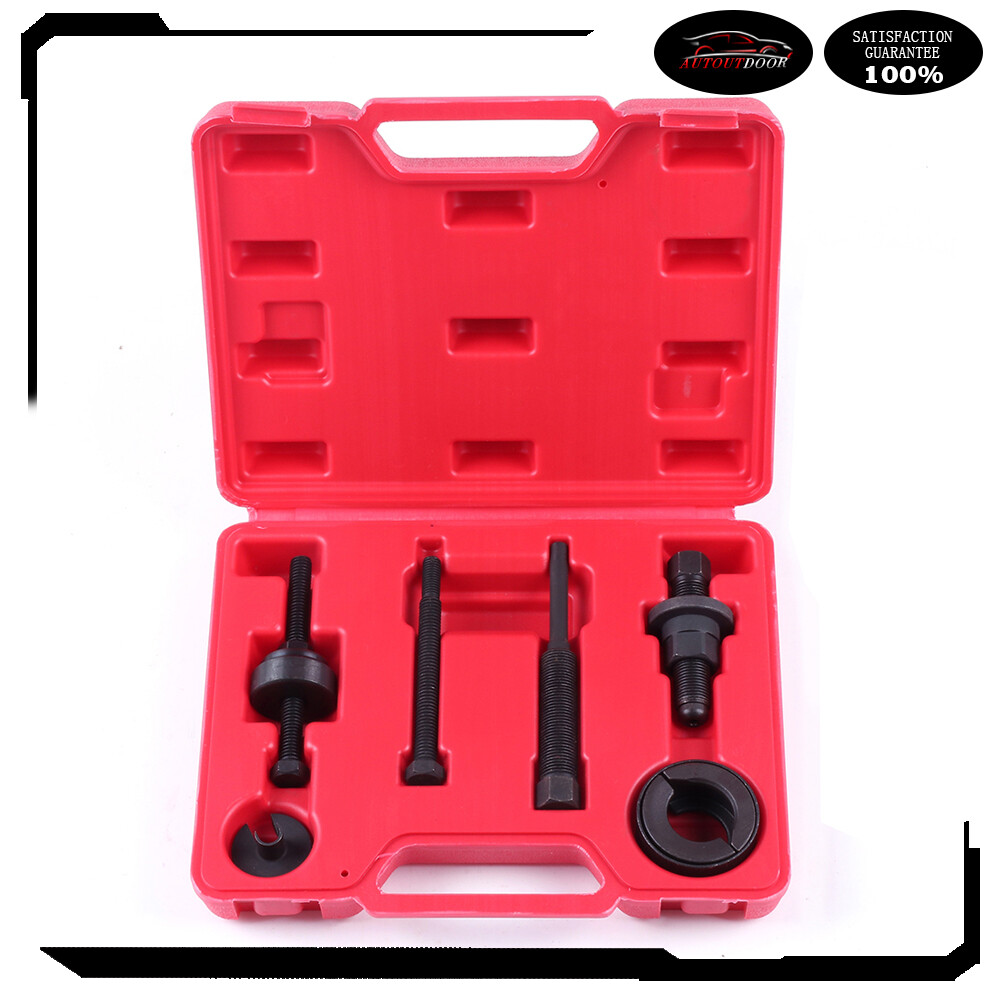 Power Steering Pump Pulley Puller Remover Installer Tool Kit Removal for GM Ford