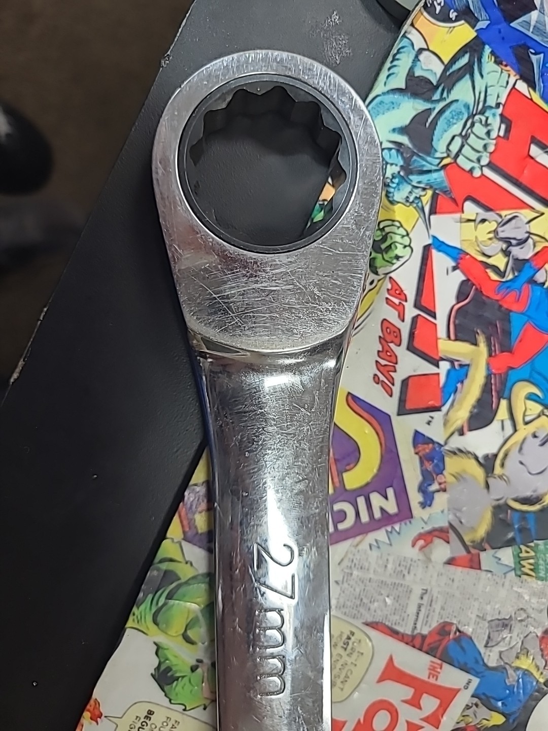BLUE POWER BPRW27MDB: Metric Double Rachet Wrench 27mm X 27mm