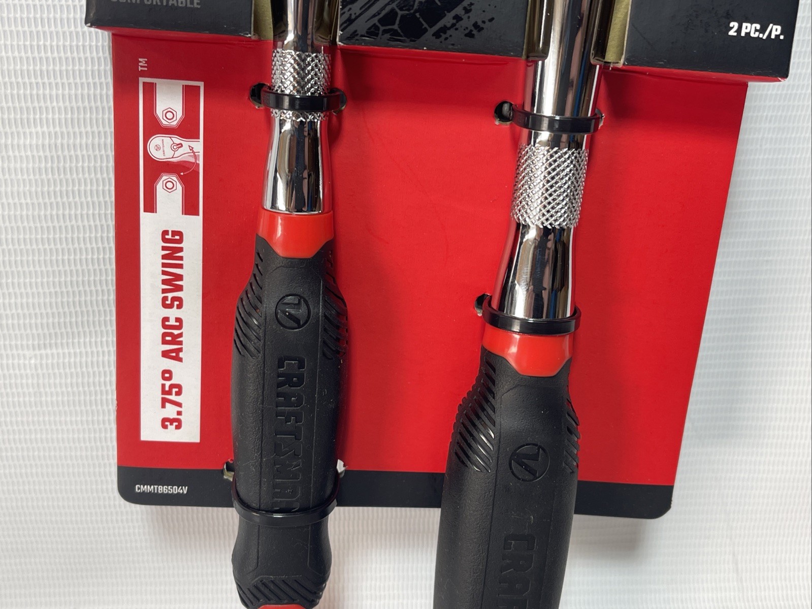 CRAFTSMAN V-SERIES 3/8 & 1/2 Inch Drive, Comfort Grip, 2 Pack (CMMT86504V) New