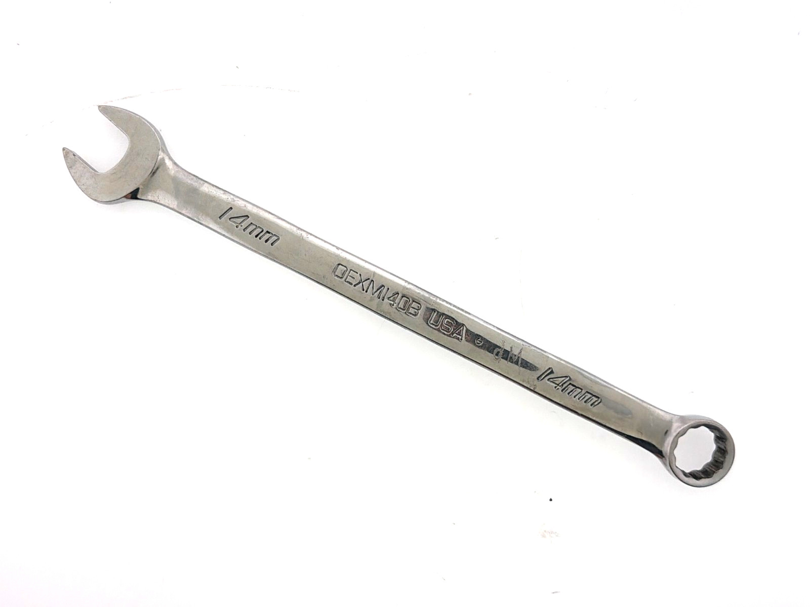 Snap-on Tools OEXM140B 14mm 12 Point Metric Flank Drive Wrench USA – Owners Mark