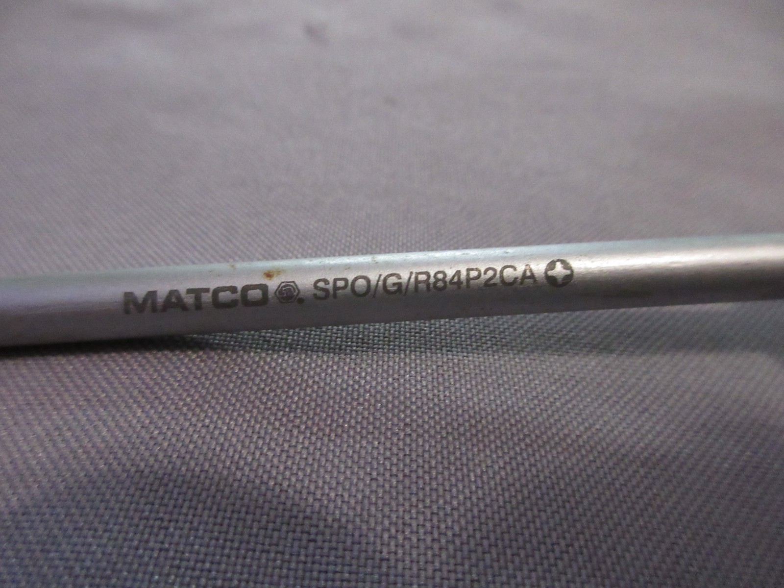 Matco Tools SPO/G/R/84P2CA #2 Phillips Screwdriver 4″ Orange NOS