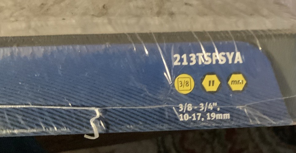 NEW Blue-Point 3/8″ Drive DEEP Metric & SAE TWIST Impact Socket Set 213TSFSYA