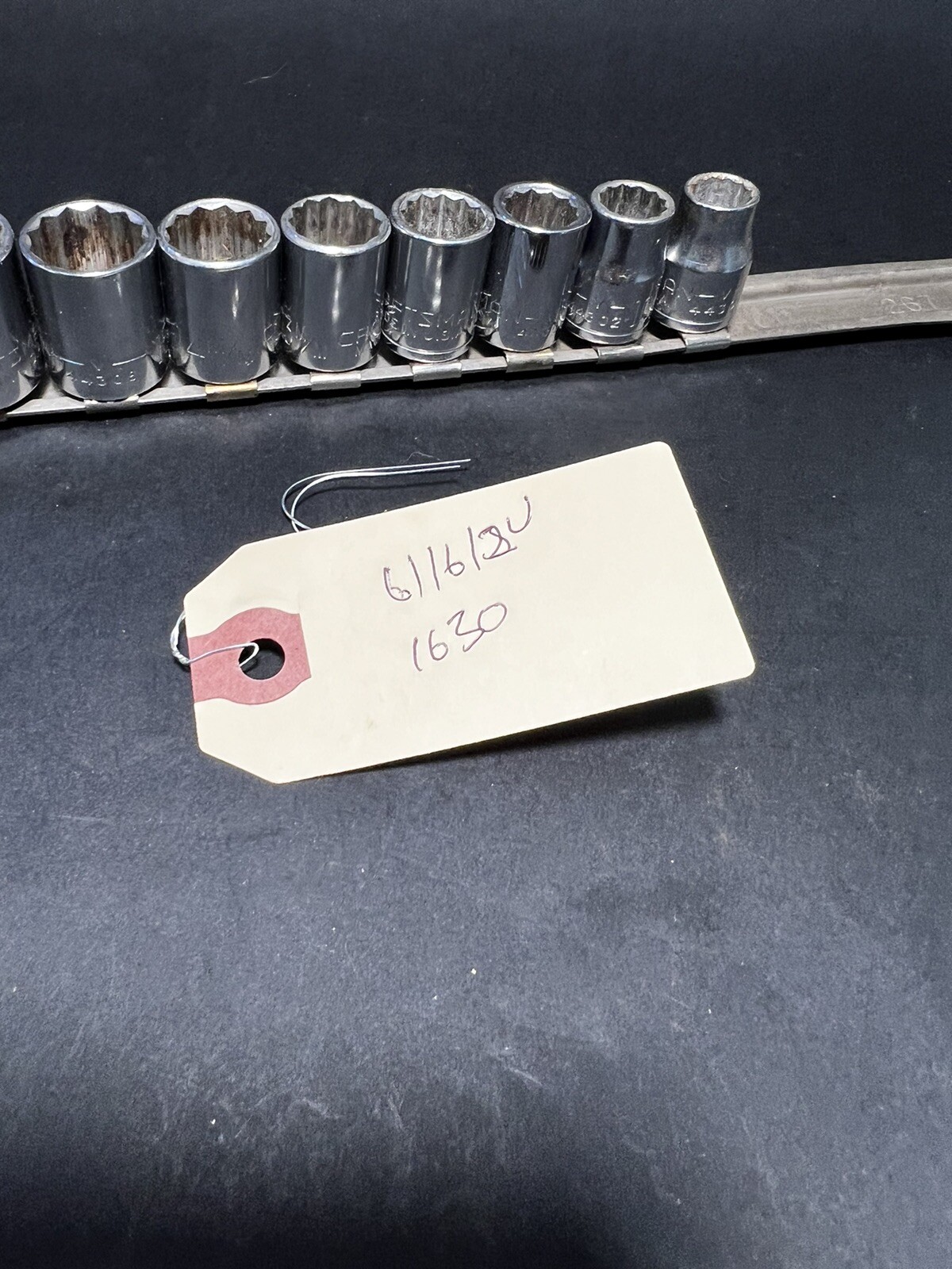 Craftsman Vintage Metric mm 12-Point Socket Set lot of 9 -V-