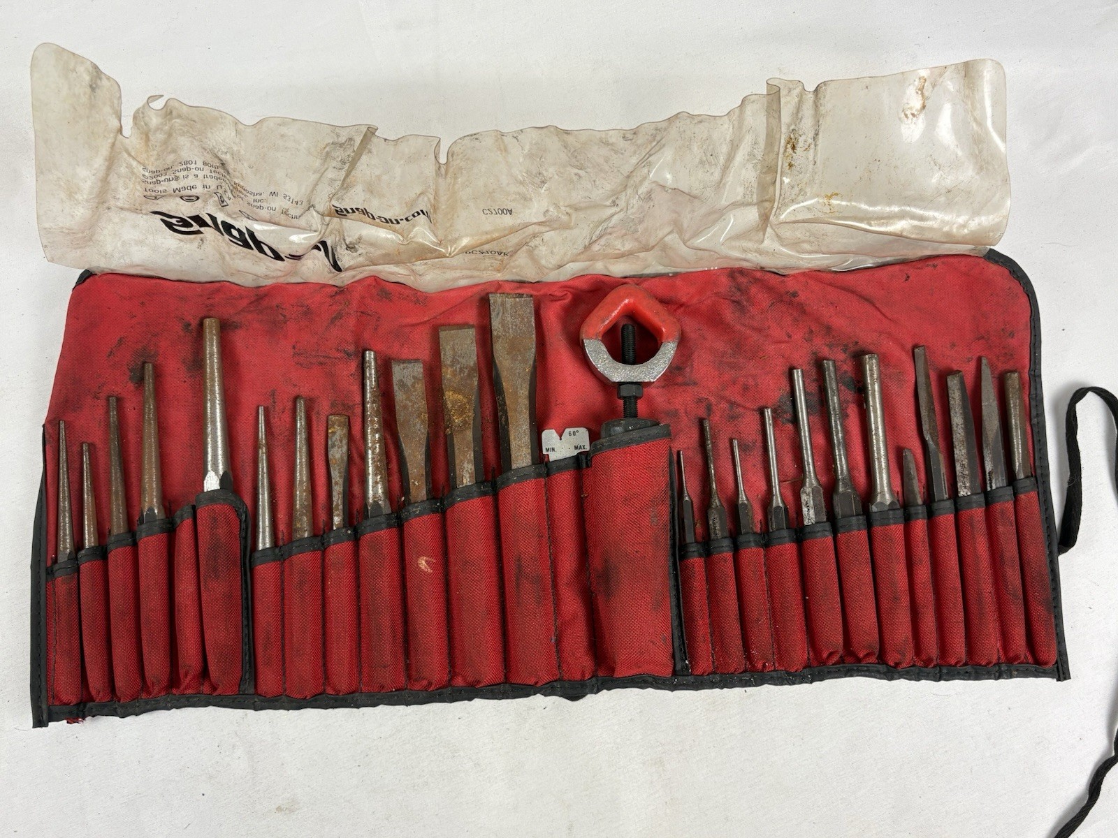 Snap-On Punch & Chisel 27pc Master Set Model PPC270AK Missing 1 Piece