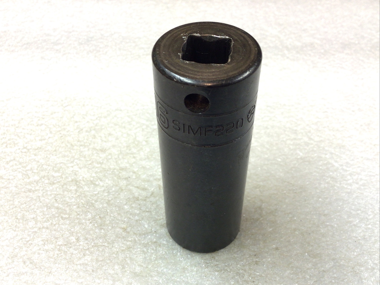 Snap On#SIMF220 – 11/16” , SAE, 6PT., 3/8” Dr., Deep, Impact Socket-USA-NICE-