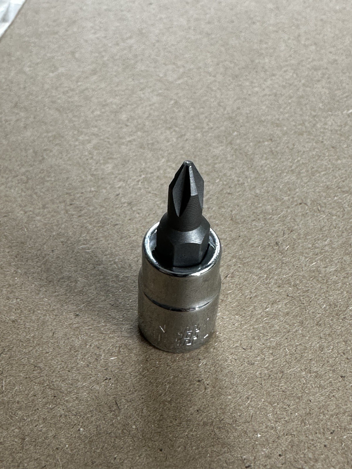 Craftsman #1 Phillips Bit 1/4 Inch Drive Socket CMMT42681. 0490