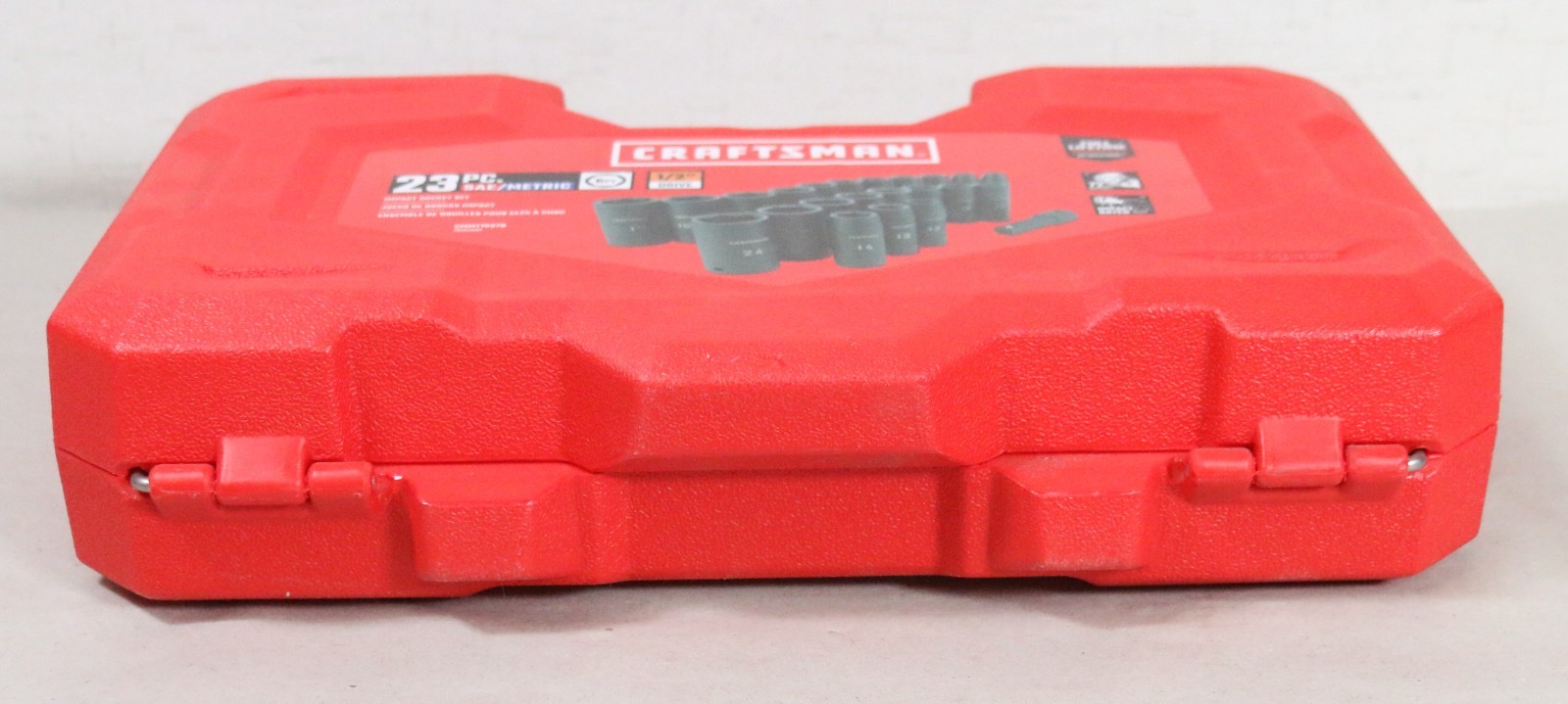 NEW CRAFTSMAN Deep Impact Socket Set SAE 1/2-Inch 23 Pieces (CMMT16970)