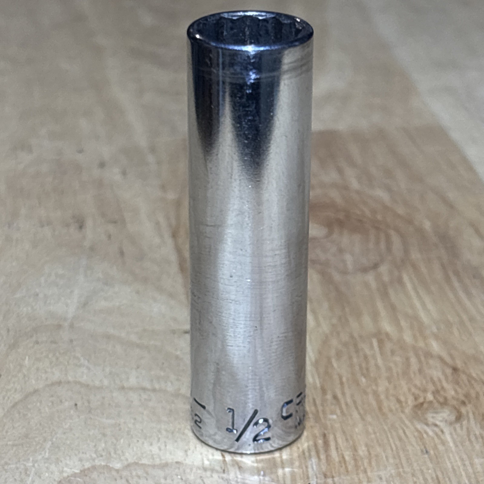 Craftsman 1/2″ Deep Socket 3/8″ Drive 12 Point VV Series 43312 USA