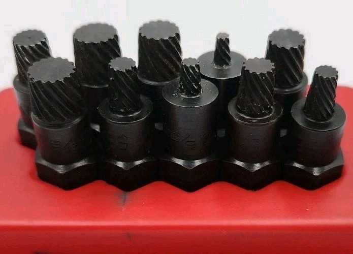 Matco Tools SEXS10 Screw Extractor 10 Piece Set USA