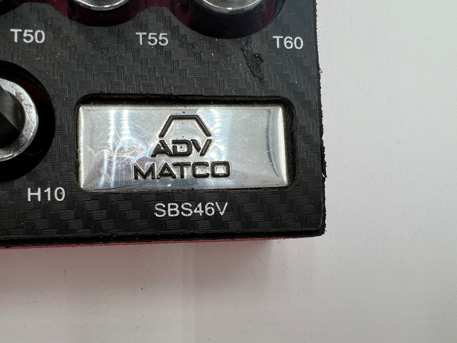 Matco Tools SBS46V 30pc 1/4″ 3/8″ & 1/2″ Drive Master ADV HEX Bit Set Incomplete