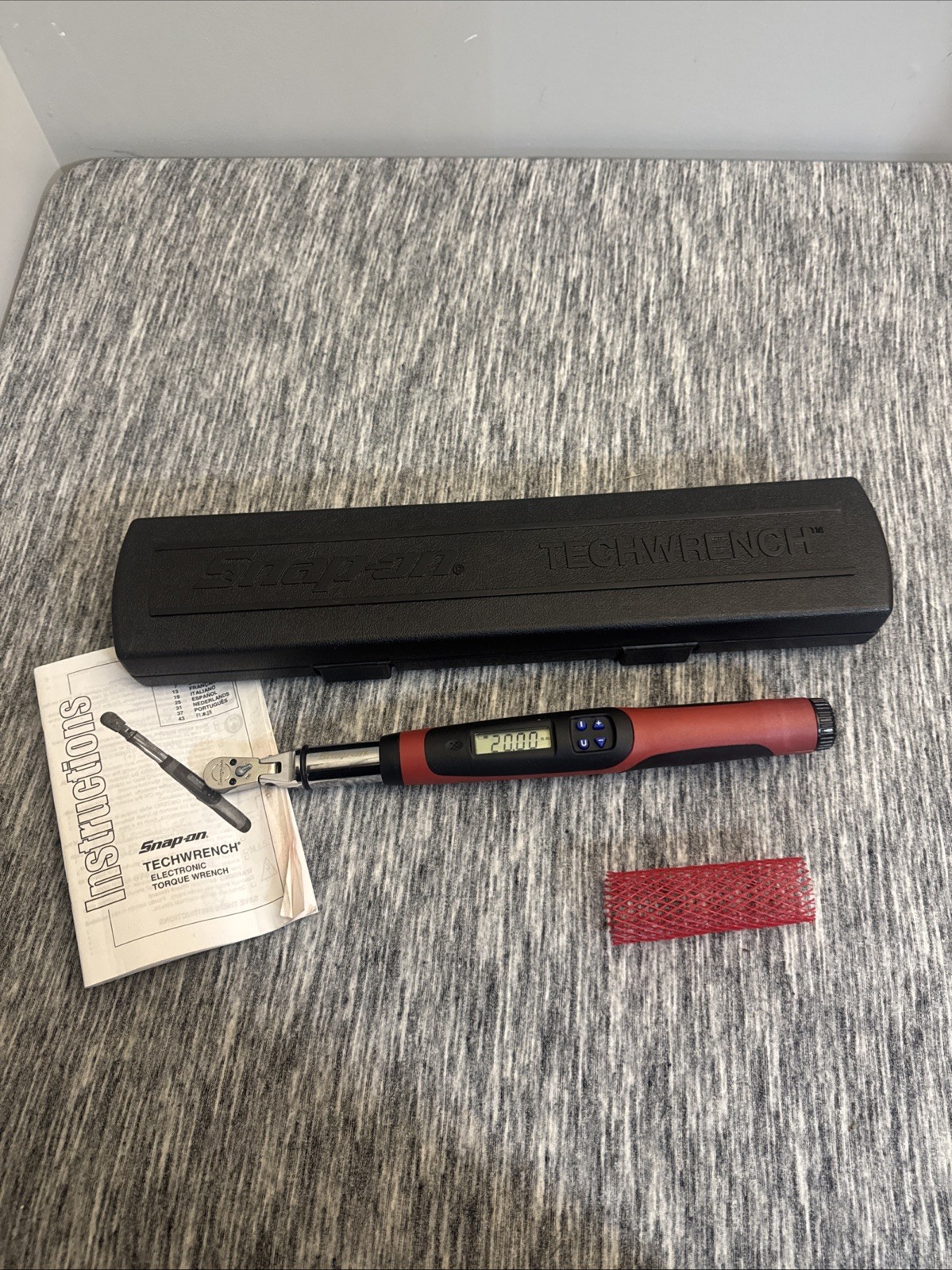 Snap-on TECH1FR240 1/4″ Drive Flex-Head Techwrench Torque Wrench 240 IN-LB
