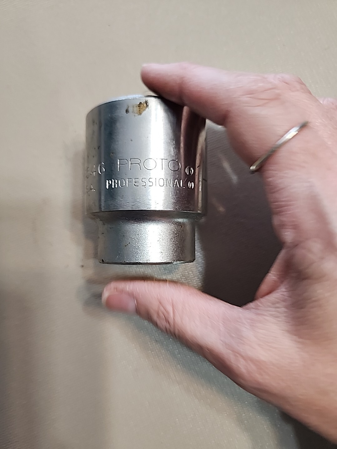 Proto Tools Professional Chrome Socket 5546 1-7/16” 3/4″ Drive 12 Point