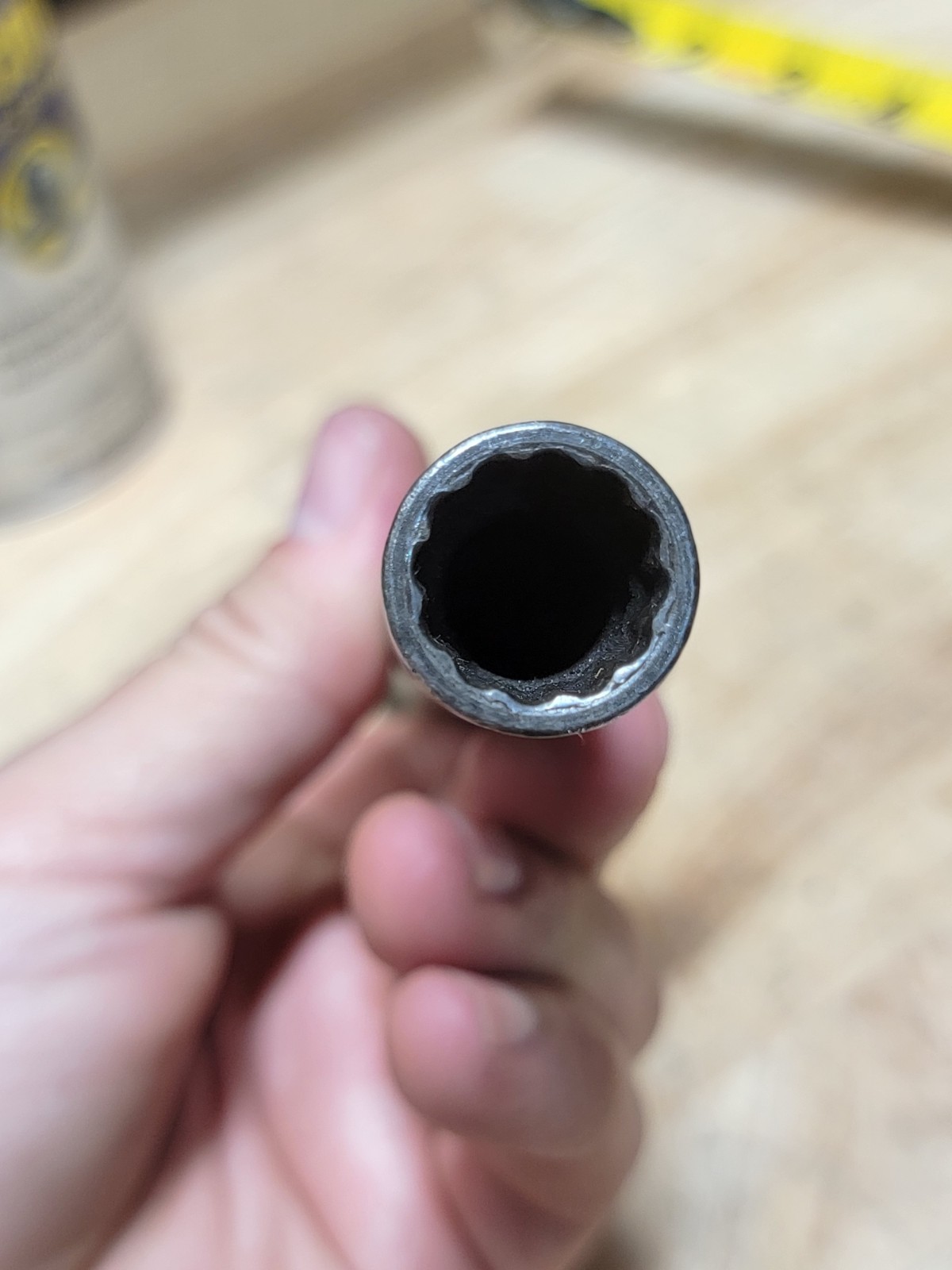 Snap On Tools S6160 1/2 Dr 12Pt Metric 12mm Extra-Long Head Bolt Socket USA