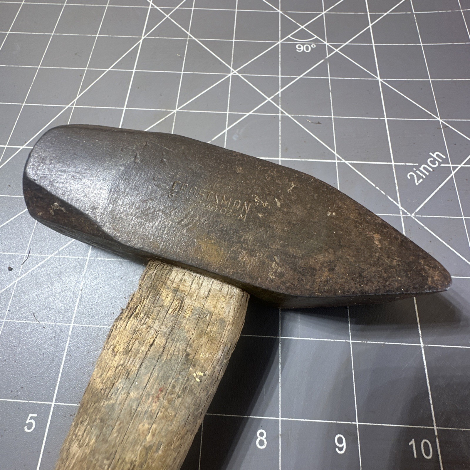Sears Craftsman USA 40 OZ Cross Engineers Ball Peen Blacksmith Hammer 38262