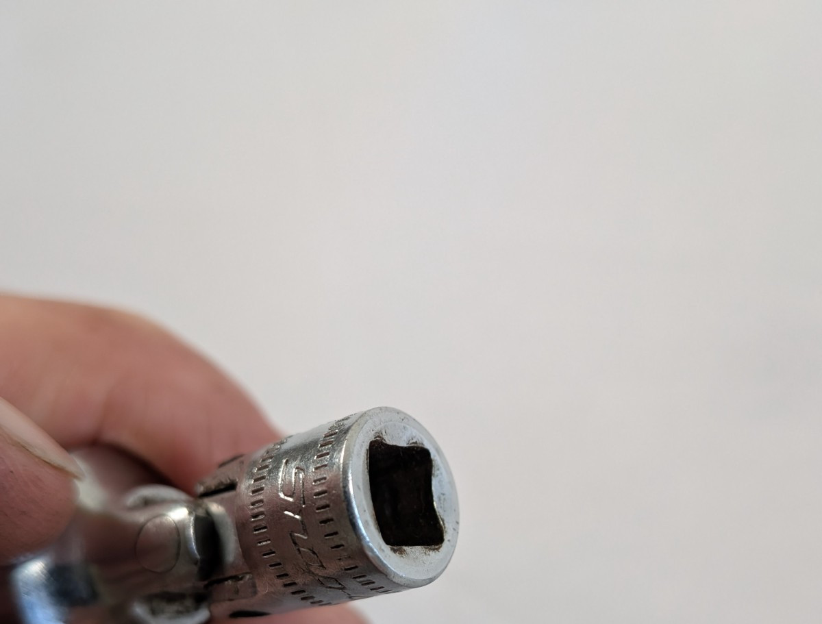 Snap-on TMUSM15 15mm Universal Socket 1/4 Drive w8b1 bl