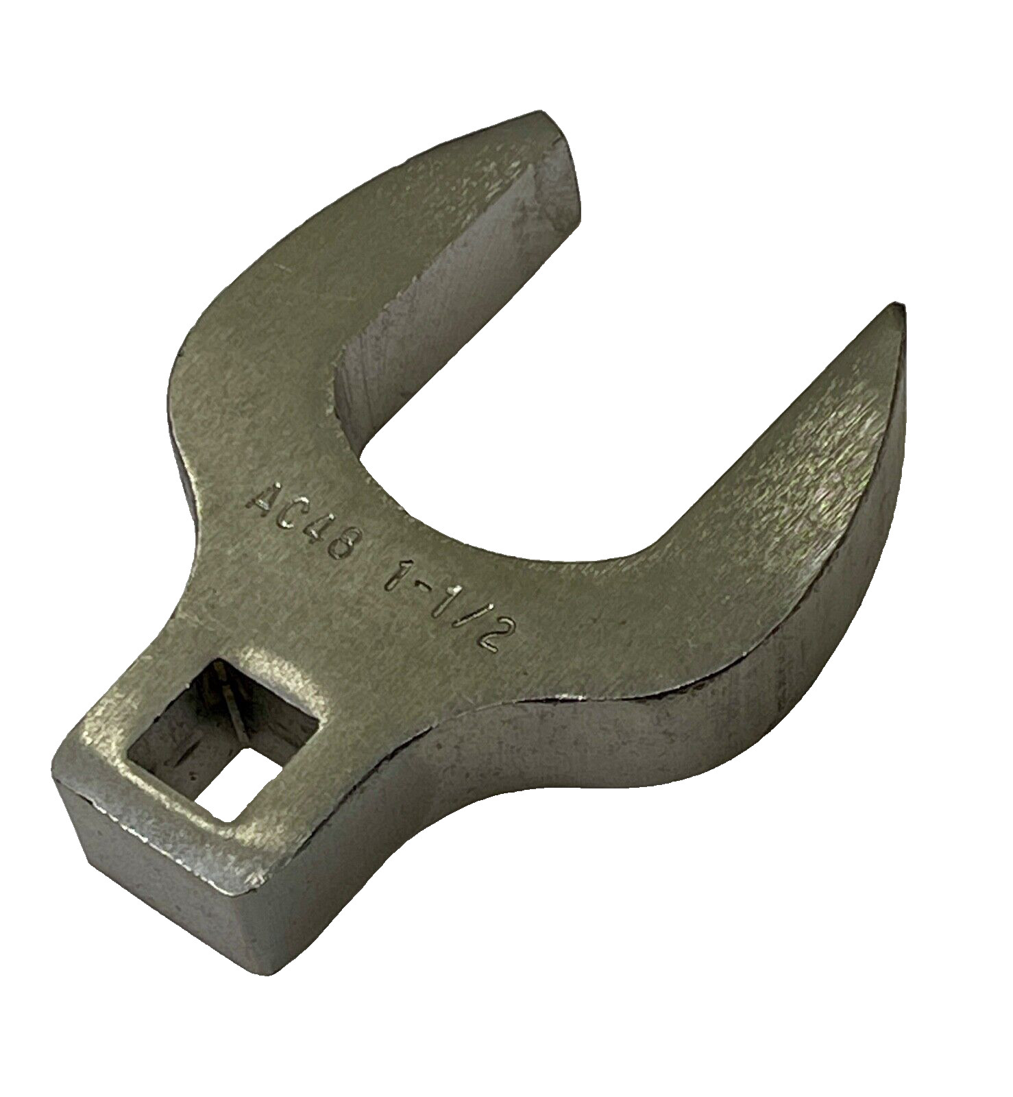New Bonney AC48 1/2 Drive 1-1/2″ Crowfoot Wrench Satin Chrome Thick Pattern