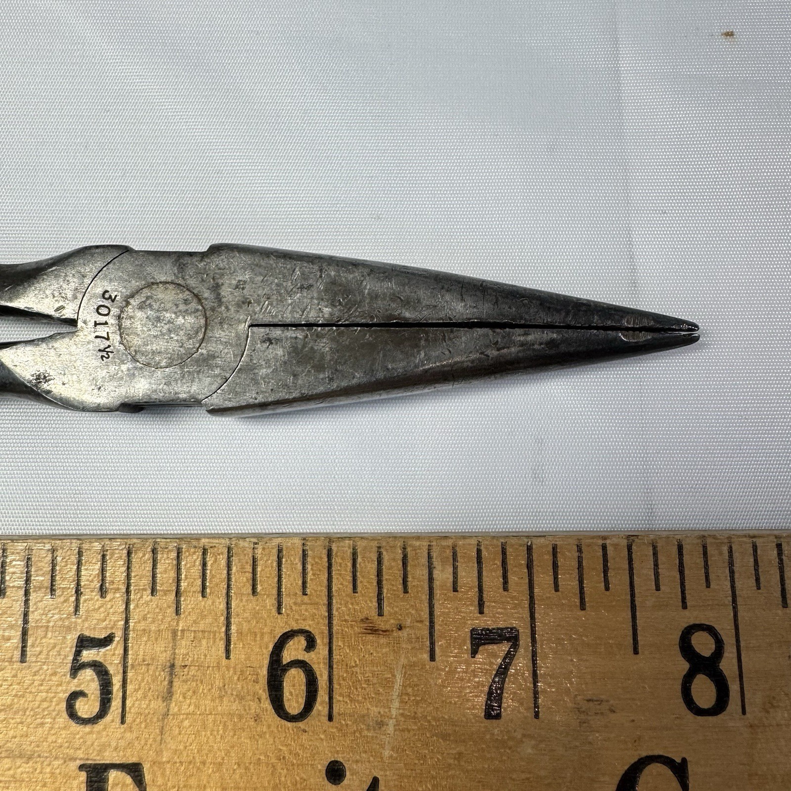 Vintage Channellock 3017 1/2 Long Nose Pliers