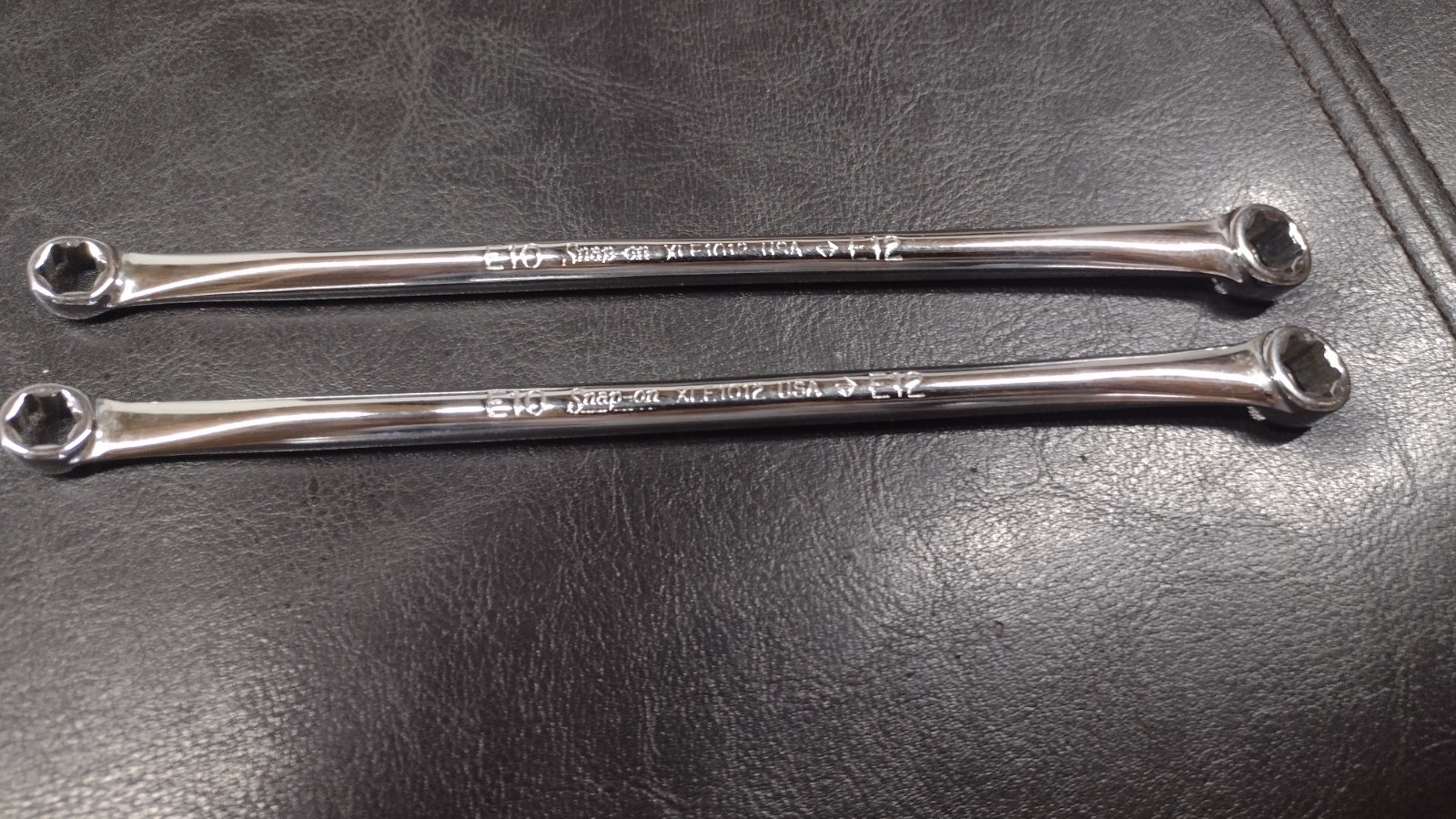 Lot Of 2 Snap-on USA E10 x E12 Torx Wrench No XLE1012 Factory 2nds, New Old Stk