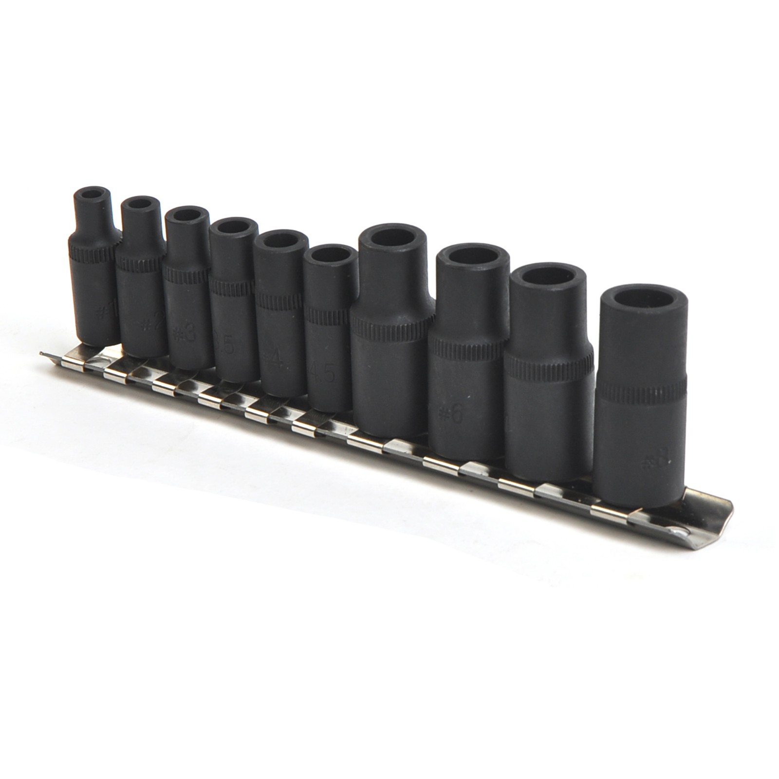 1/4″ 3/8″Dr Tap Socket Set Magnetic Tap Holders Kit Set Thread Cutting Tool 10pc
