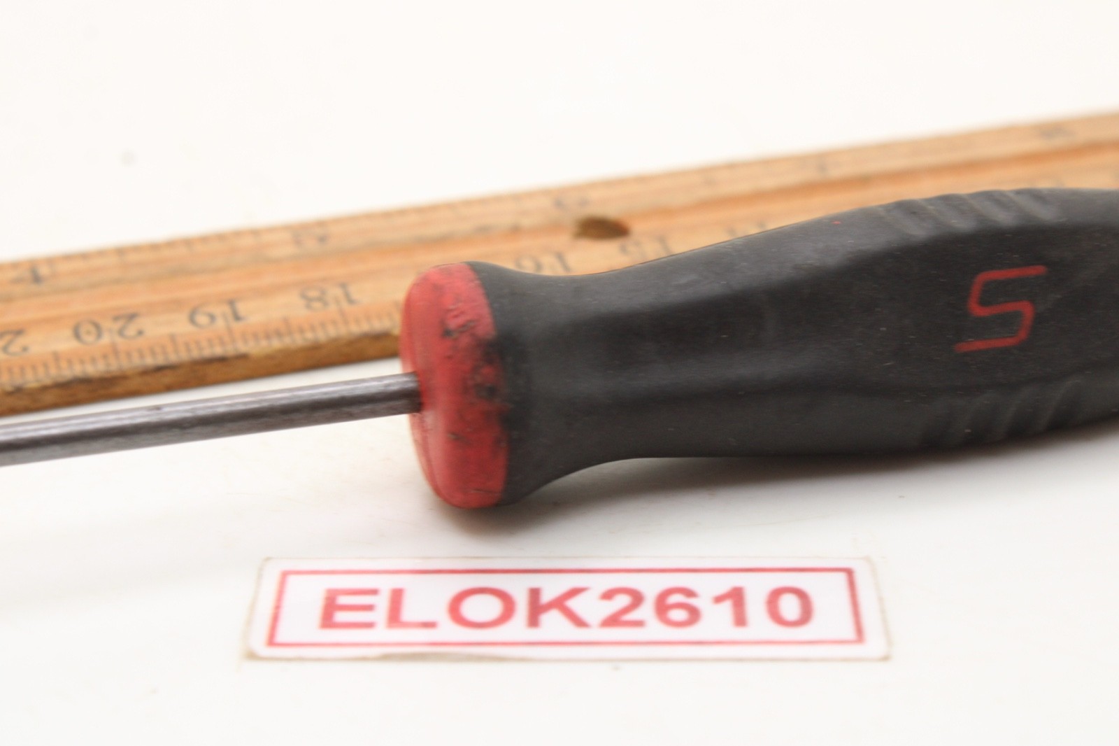 Snap-on SG3ASH90 5″ Black/Orange Mini Soft Grip 90° Pick USA