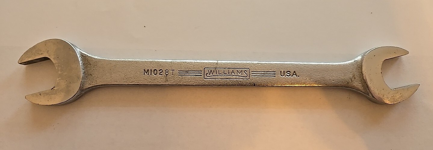 Vulcan Williams Tools 17MM-19MM Open End Wrench M1028T