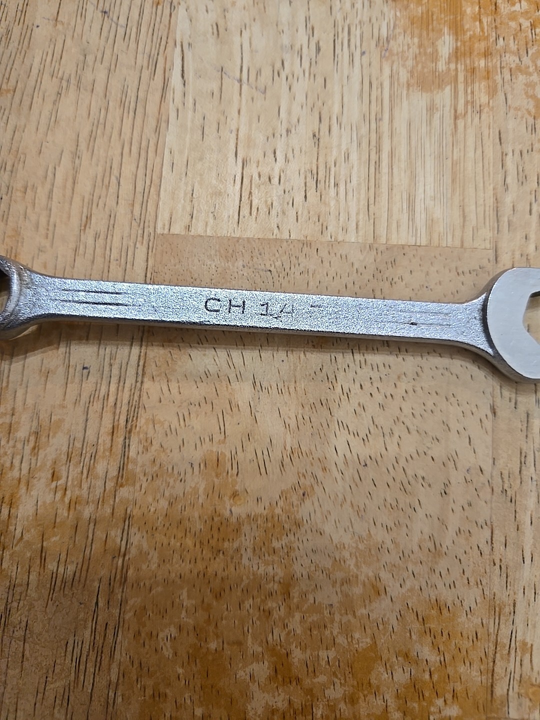 Mac Tools Sabina 7/16″ 6PT SAE Short Chrome Combination Wrench CH14