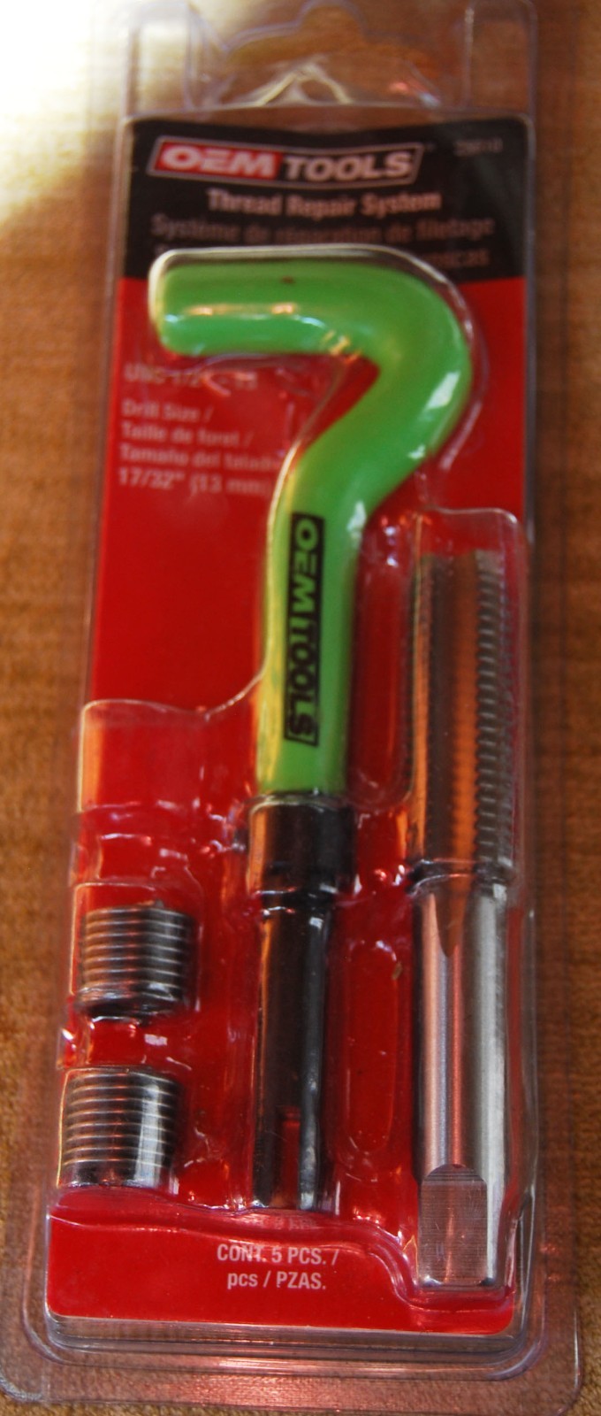 OEM Tools 25610 Thread Repair System Kit 1/2″-13 (UNC 1/2″ – 13)