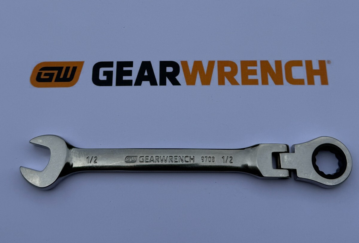 Gearwrench Flex Ratcheting Wrench SAE or Metric Combination 72th