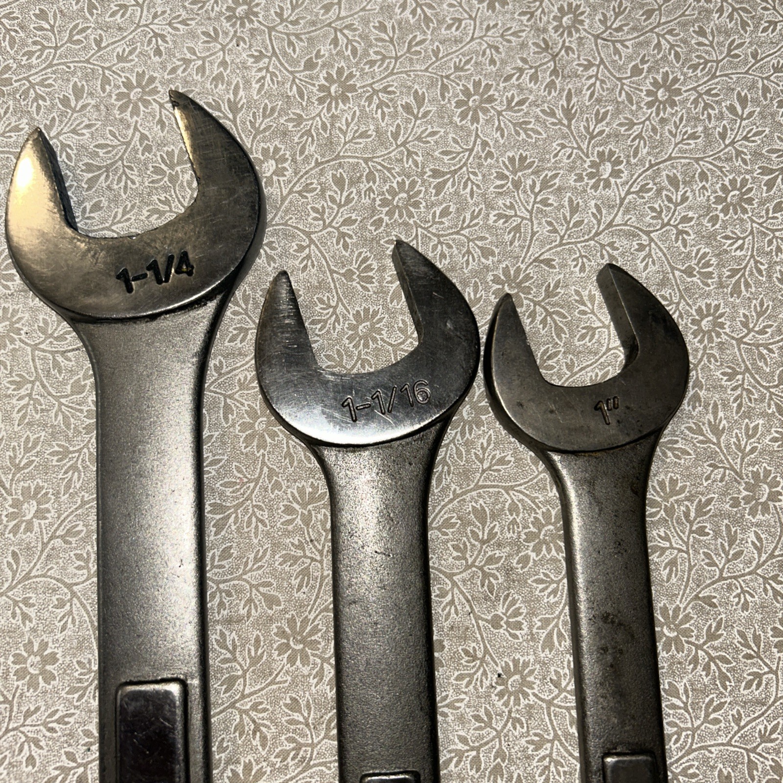 westward wrenches 1-1/4, 1-1/6, 1in