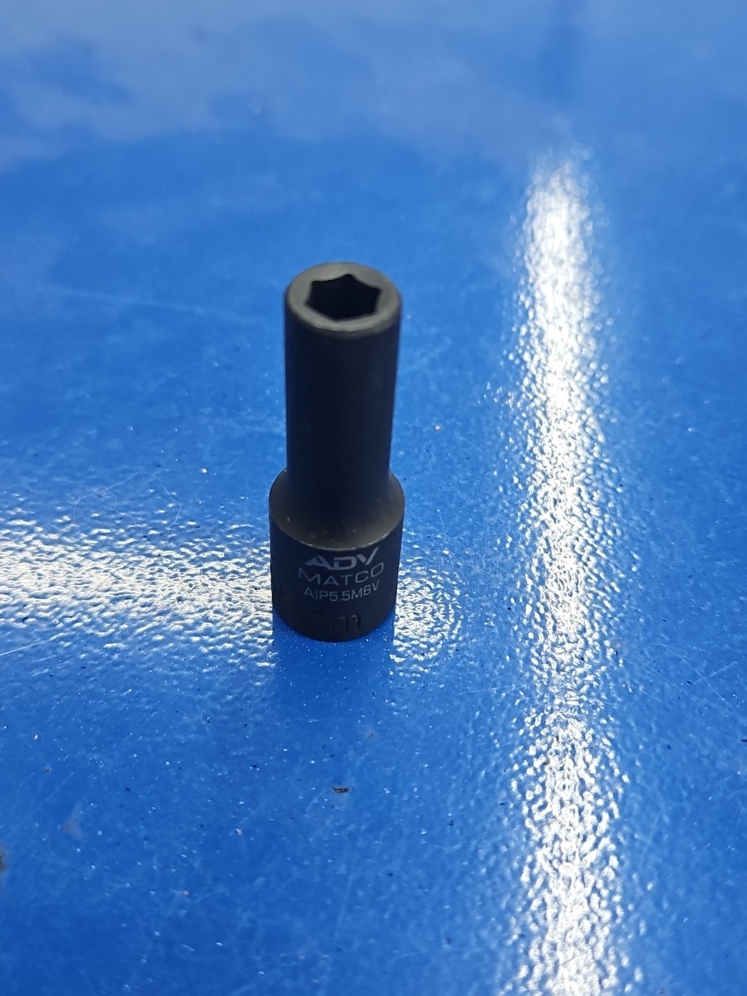 Matco Tools ADV AIP5.5M6V 1/4 Drive Mid Length Impact Socket 5.5mm NEW 🇺🇸