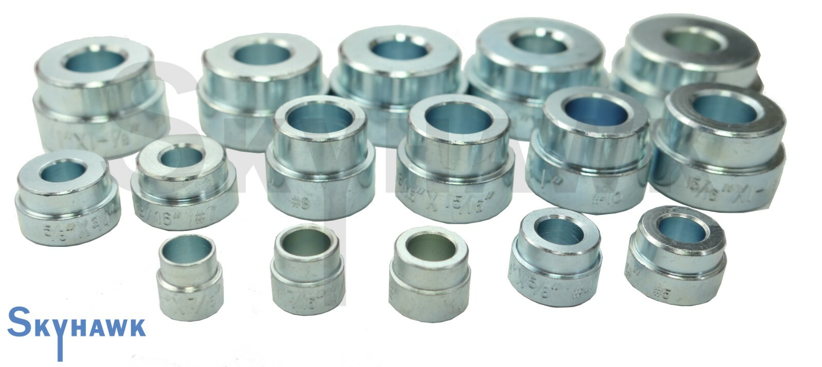 Bearing Race & Bushing Collar Seal Driver Tool Kit w/ 3/8″~1-3/8″ Adapters