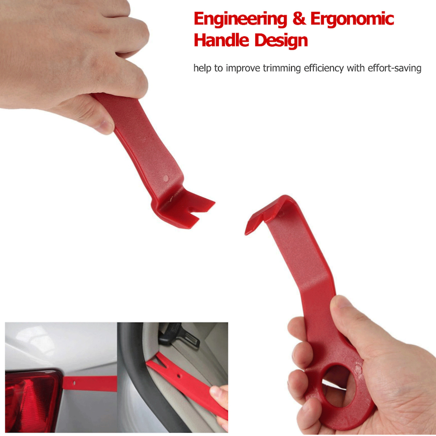 13 Auto Trim Removal Tool Kit Car Panel Door Dashboard Fastener Remover Pry Set