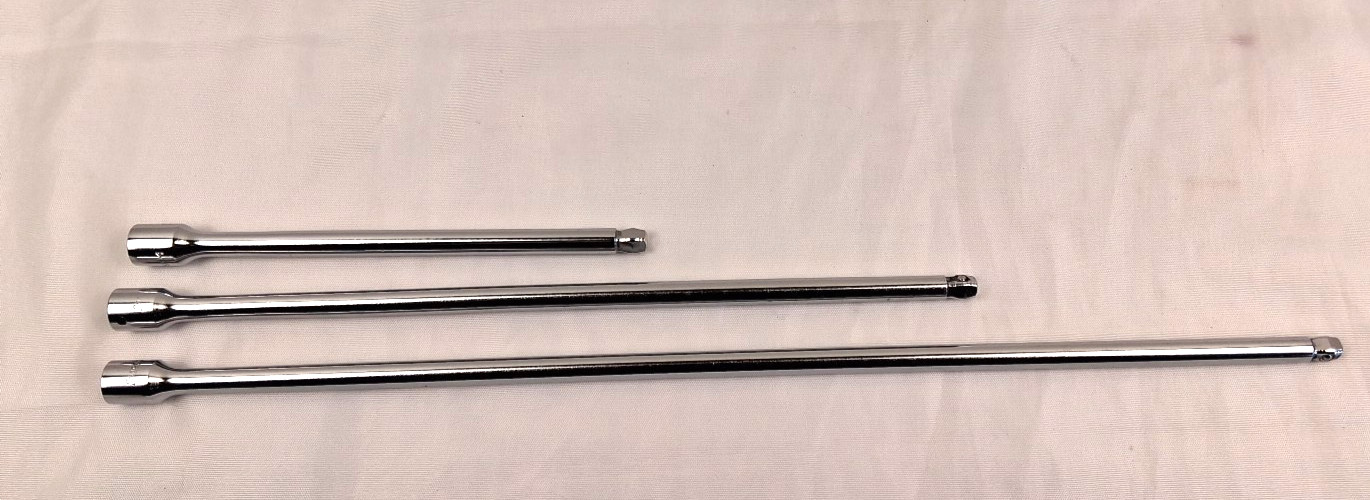 Snap On Set Of 3 -TMXW60-6″, TMXW100-10″ & TMXW140-14″ 1/4 Drive Extension Set