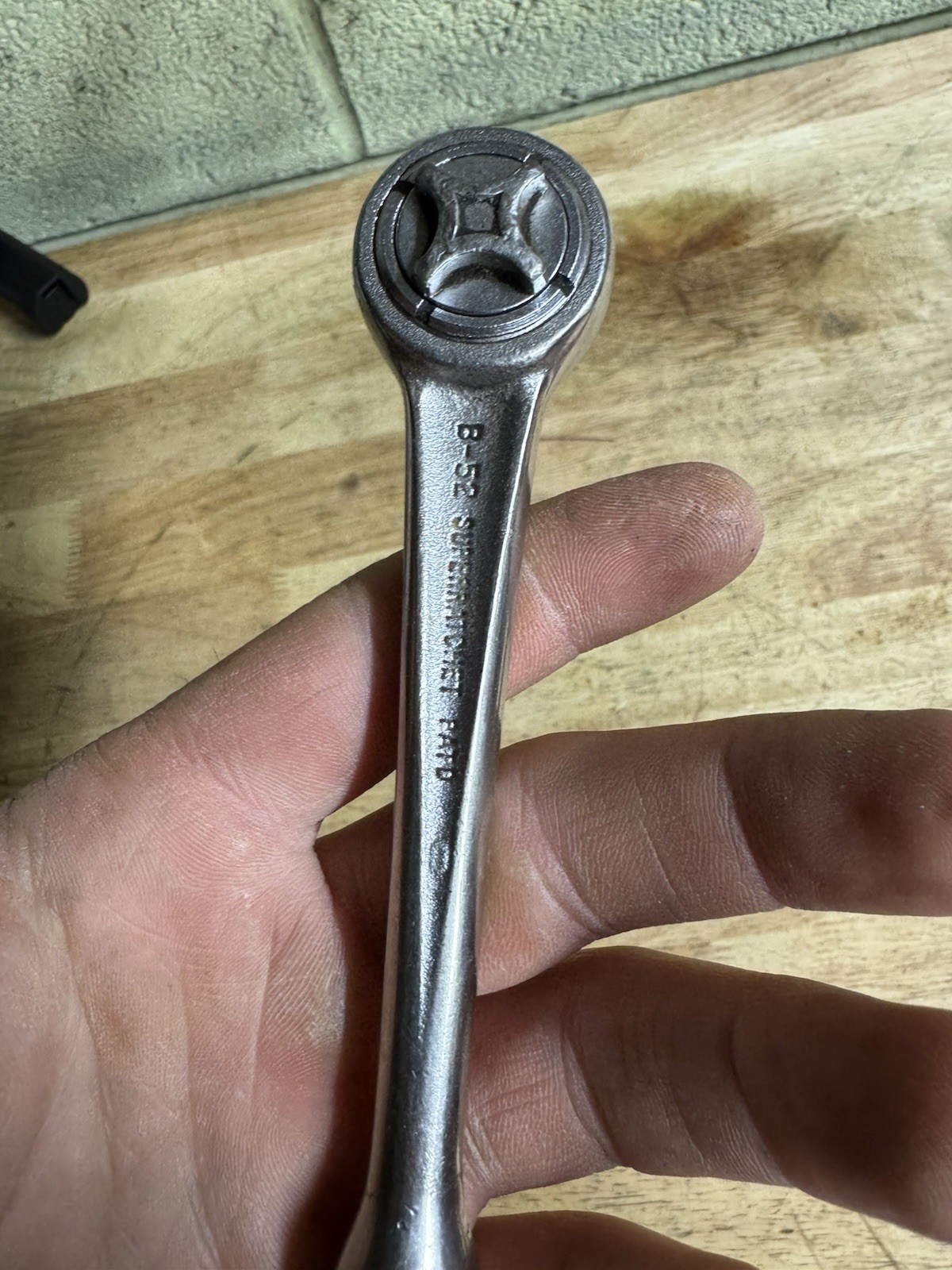 JH Williams & Co. Tools Usa 3/8 Drive Ratchet B-52 Superratchet Vintage