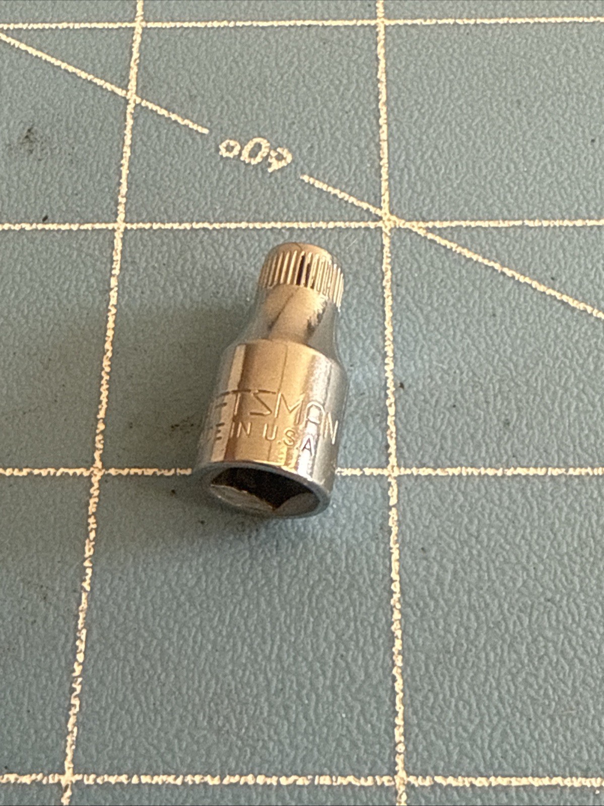 Craftsman 4mm 6 Point 1/4″ Drive Socket VV 43505 Made In USA