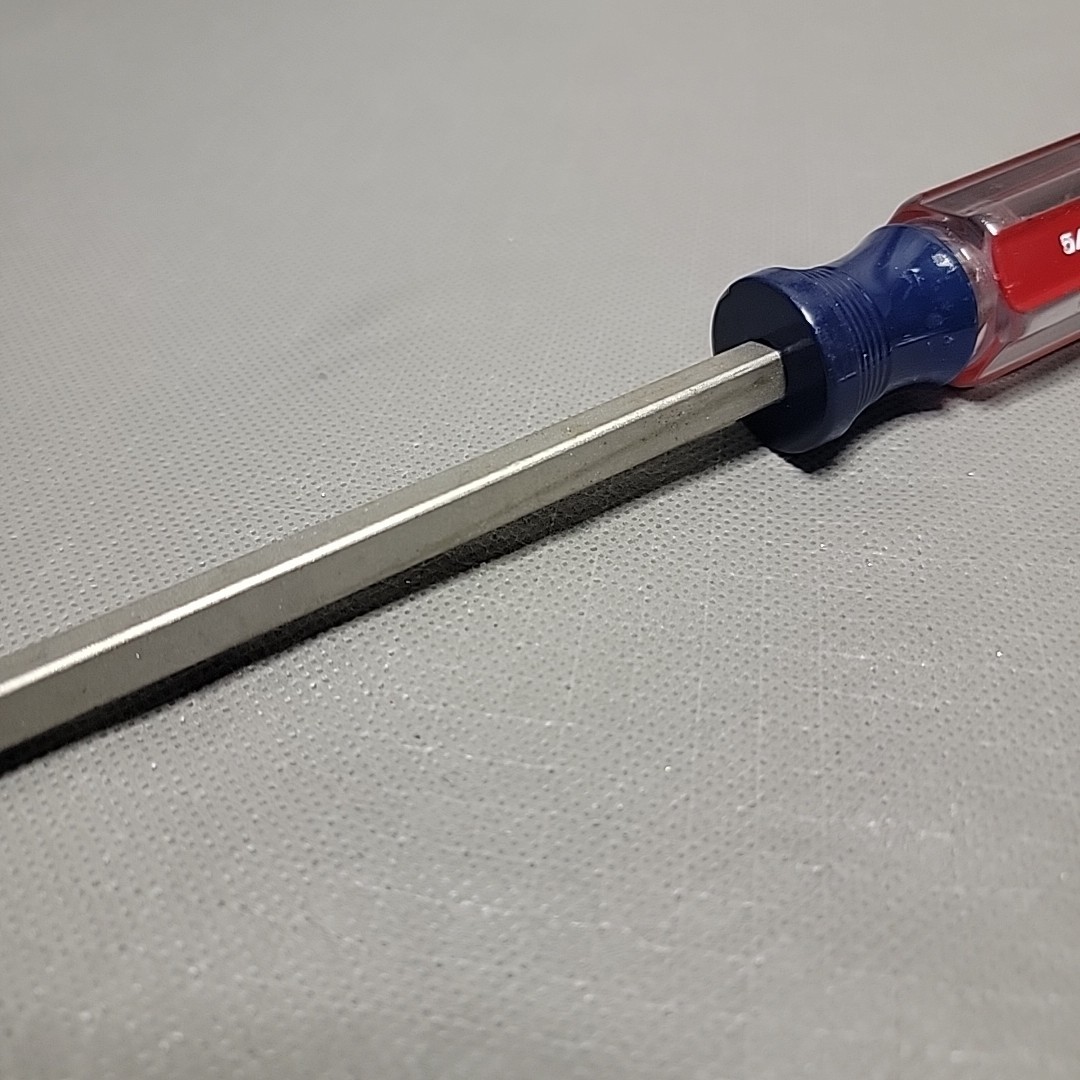 Craftsman 41587 L W 8″ Shank 5/16″ Flat Tip 12″ Screwdriver Square Shaft USA