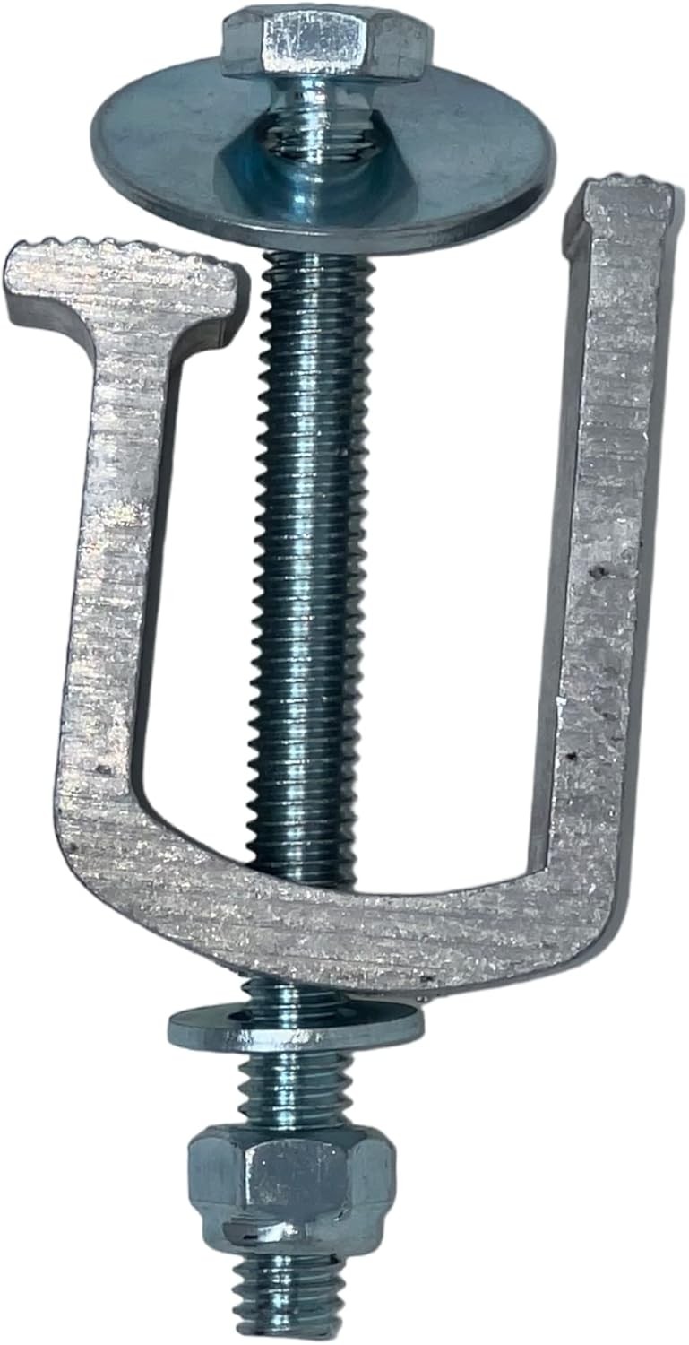 G-7 Clamps with Drill Thru Mounting Holes for LEER Truck Caps. Also Silver