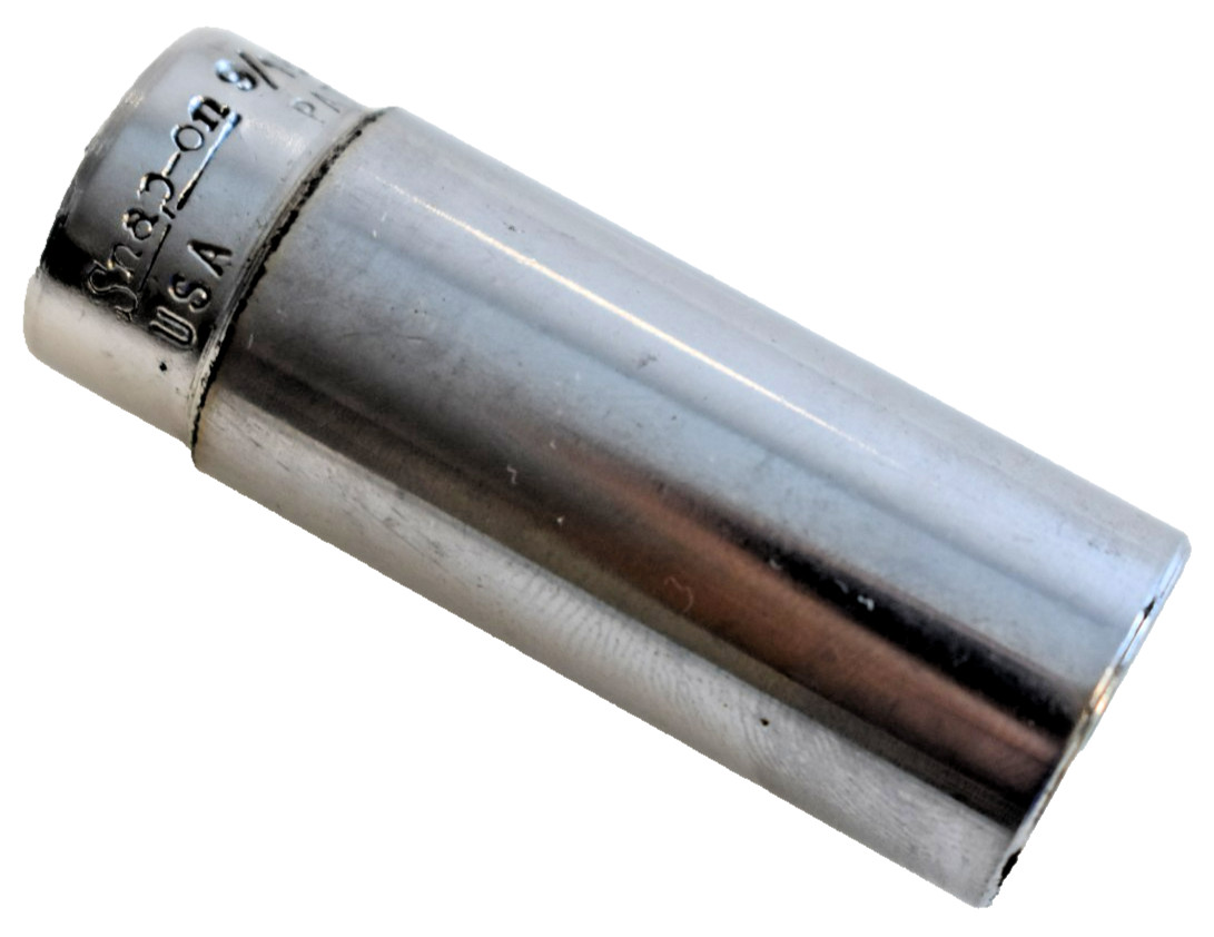 Snap On Tools STM18 9/16″ SAE Flank Drive Deep Socket 1/4″ Drive 6 Point USA