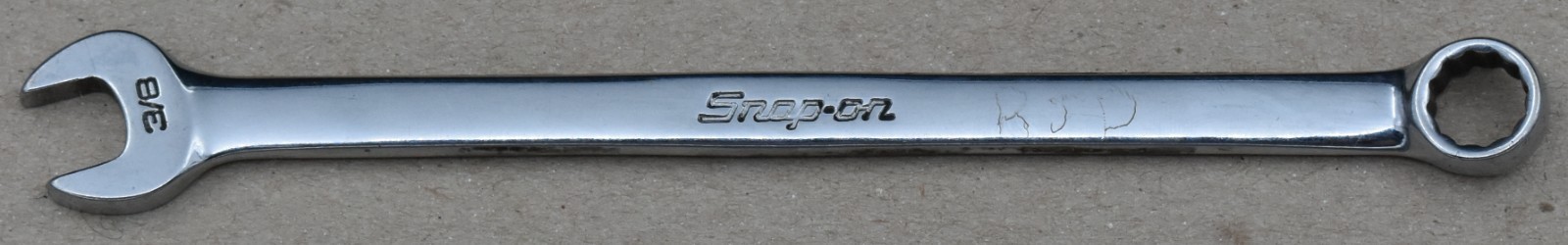 SNAP-ON TOOLS OEX12A, 3/8″ SAE, 12-POINT, OPEN/BOX END COMBINATION WRENCH